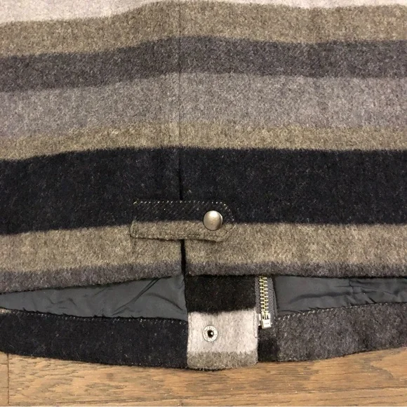 PrAna Women’s Wool Blend Lily Striped Jacket. Sz Medium Coal. Gently Worn - Picture 9 of 16